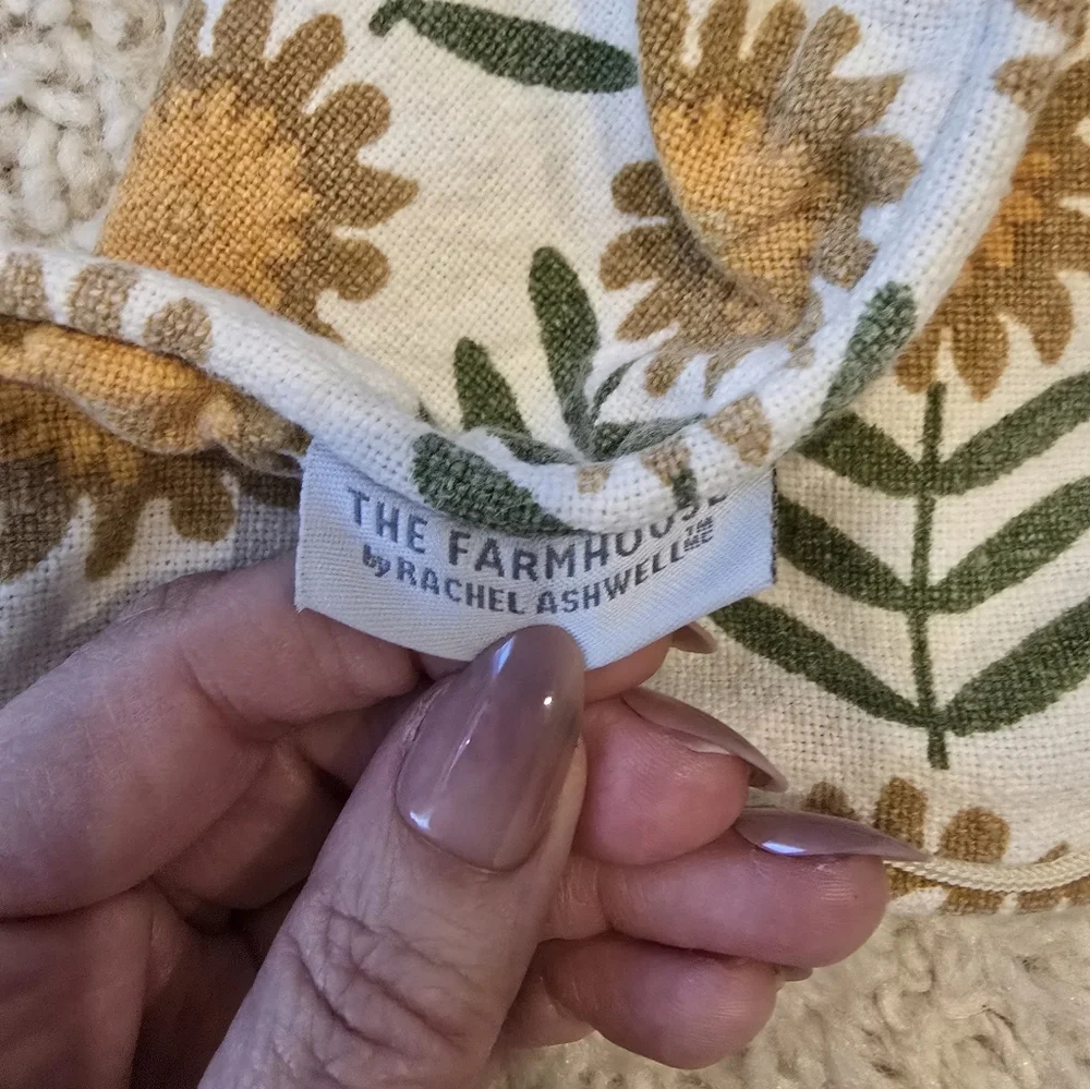 The Farmhouse By Rachel Ashwell Accent Pillow Covers Set Of 3 Boho Coubtryside